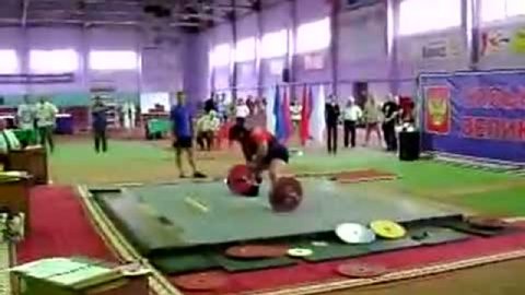 Ирина Луговая, тяга, Кубок России 2009 пауэрлифтинг IPF