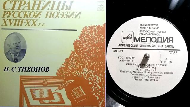 Н.С. Тихонов - Ночь // Страницы русской поэзии XVIII-XX веков смотреть онлайн