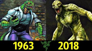 Ящер - Эволюция (1963 - 2018) ! Все Появления Курта Коннорса !