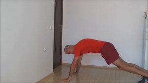 Альпинист. Упражнение на пресс