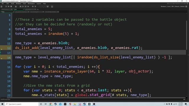 GameMaker Studio 2: How To Make Any Battle System (Turn-based / ATB)