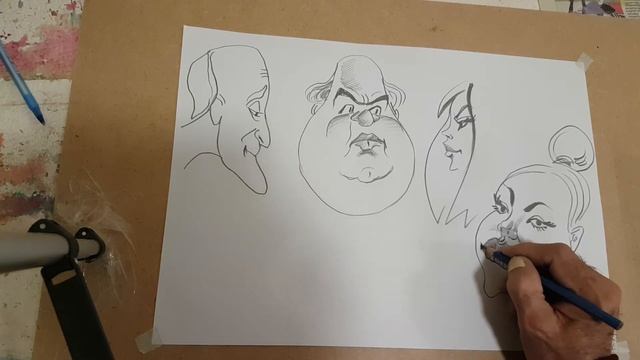 Урок 31 - Портрет - Шарж смотреть онлайн