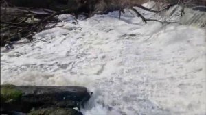 водопад не реке Листвянка, Рязанская область