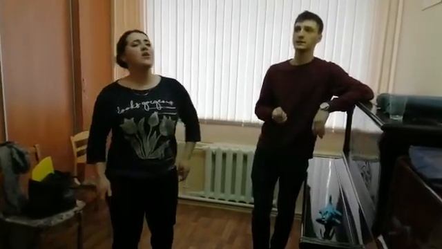 Дарья Чехомова и Александр Шваб - Выйду ночью в поле с конем