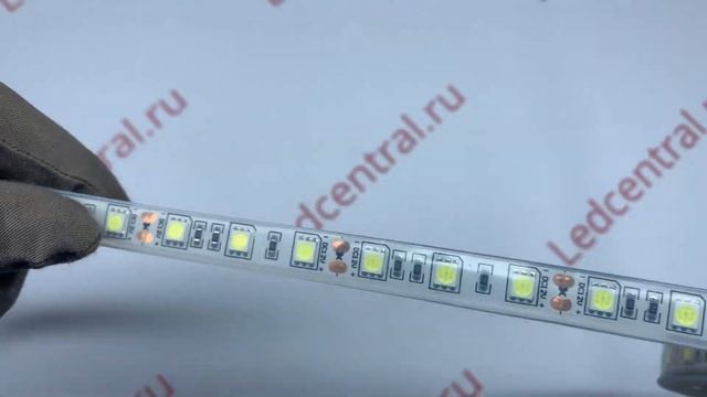 Светодиодная лента SMD 5050, Standart, 60 led/m, 14.4W, 12V, IP68 Арт.114415 смотреть онлайн