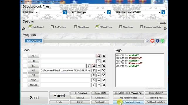 Samsung G532F Frp Bypass adb Enable One Click By Muslim Odin смотреть онлайн