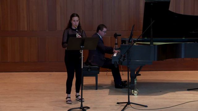 A.Timofeev: Luminesce, for Clarinet and Piano (2017). Tania Villasuso, clarinet смотреть онлайн