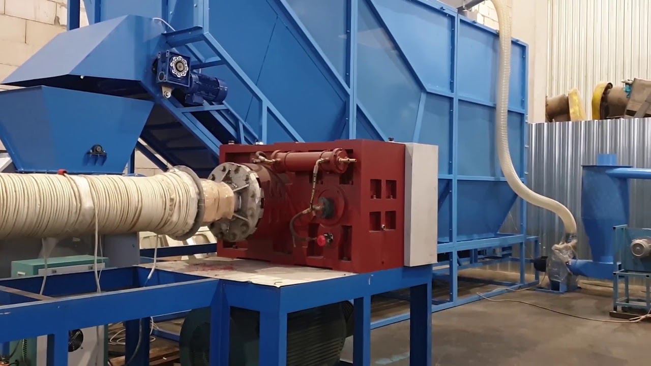 Линия для переработки пленочных и нитевидных отходов смотреть онлайн