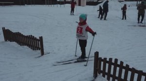 Семейная лыжная эстафета.  Сузунский район.