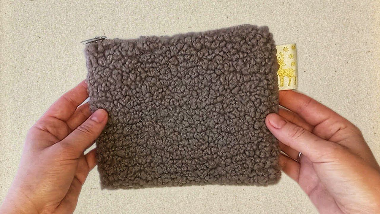 DIY/ШЬЮ КОСМЕТИЧКУ ИЗ МЕХА #handmade #шьюсама #дляначинающих