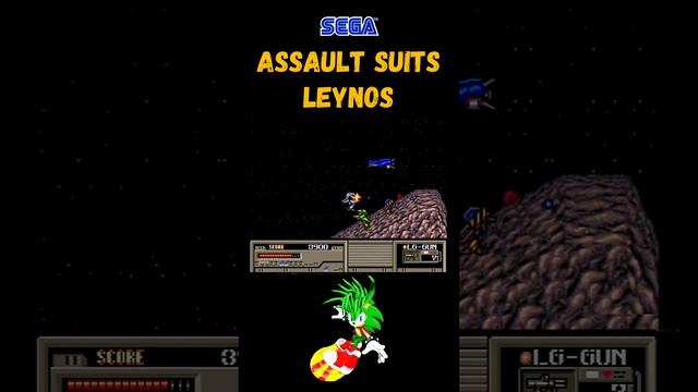 Assault Suits Leynos на SEGA. #shorts