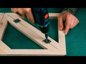 Изготовление складной двери в стиле оригами с нуля - проект по деревообработке