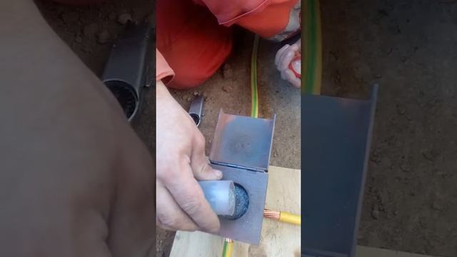 Сварка медного кабеля смотреть онлайн