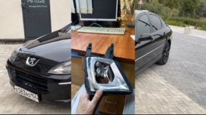 Как снять противотуманку в Peugeot (Пежо) 407 ресталинг , не снимая бампер . Демонтаж противотуманк