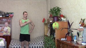 Гиря - традиции Масленицы и народных гуляний."Старый" вариант подъема гири.