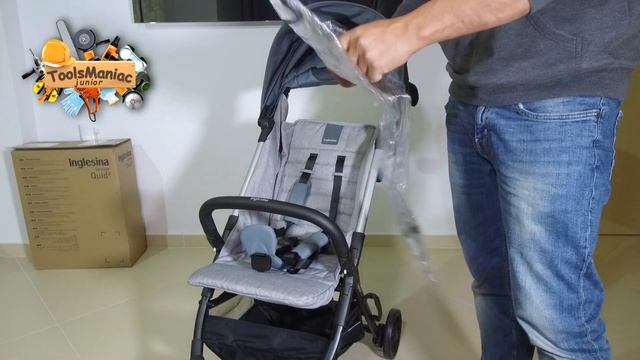 Inglesina Quid 2 , Lightweight, Foldable & Compact Baby Stroller смотреть онлайн