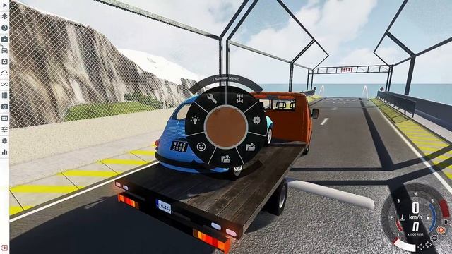 ТУРБО СПУСК БЕЗ ТОРМОЗОВ в BeamNG Drive - Адские спуски без тормозов в БеамНГ Драйв смотреть онлайн