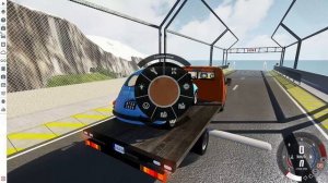 ТУРБО СПУСК БЕЗ ТОРМОЗОВ в BeamNG Drive - Адские спуски без тормозов в БеамНГ Драйв