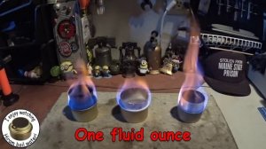 ''Fancee Feest'' and ''SuperLite'' Alcohol Stoves Flame Test