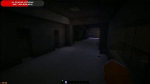 Юни в первые проходит хоррор карту в Майнкрафте