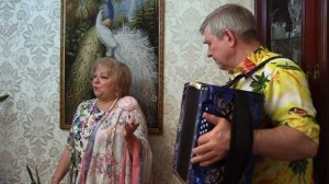 Мы гуляли с тобою у речки. Любовь Погонина и Вячеслав Лунев.