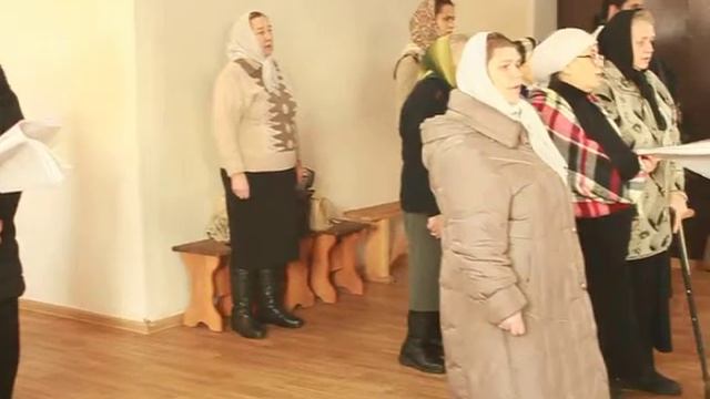 Общее пение в храме в честь священномученика Иоанна, архиепископа Рижского (6) смотреть онлайн