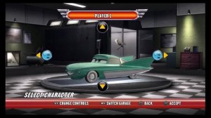 Cars Race-o-Rama All Cheats Gameplay PS2