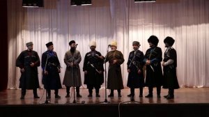 Концерт ансамбля казачьей песни "Братина" на Северном Кавказе