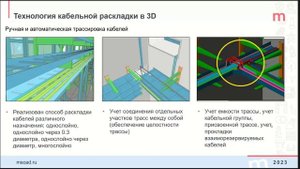 Презентация Model Studio CS Кабельное хозяйство – 2023