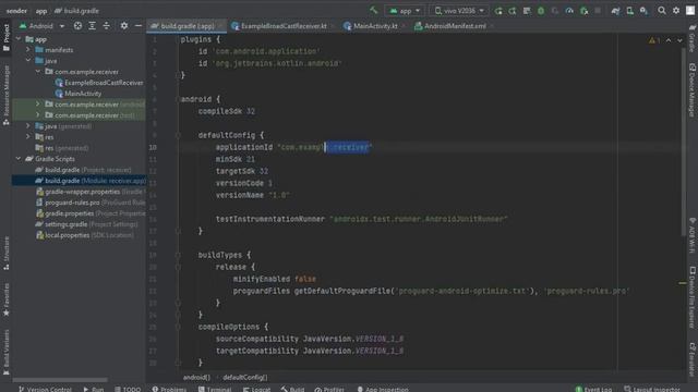 EXPLICIT BROADCAST RECEIVER | ANDROID BROADCAST RECEIVERS-5 | ANDROID STUDIO TUTORIAL