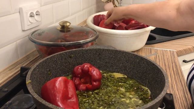 МАРИНОВАННЫЙ КРАСНЫЙ БОЛГАРСКИЙ ПЕРЕЦ