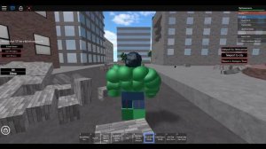 Roblox Hulk transformation