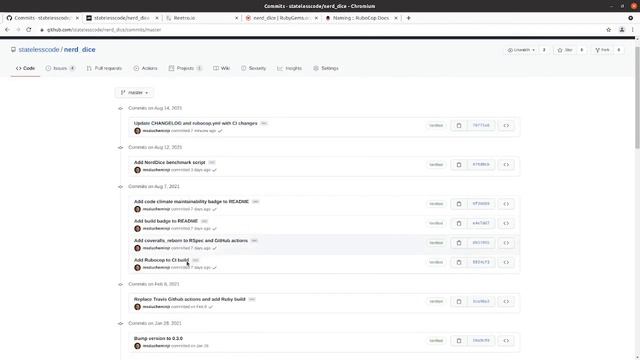 Codecast: Create a RubyGem 34: Evaluate whether to release, backport changes смотреть онлайн