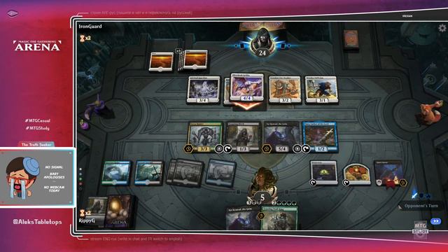 (Historic Grim) Session 145 - MTG Study [ENG/RUS] MTG Arena смотреть онлайн