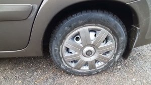 LADA GRANTA FL Первый снег с дождём 27.10.22.