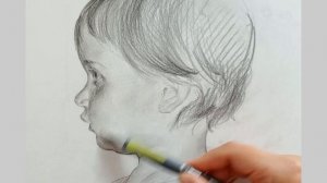 Быстрый портрет карандашом
