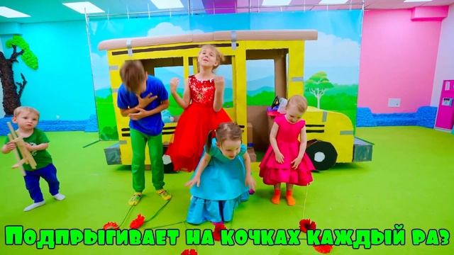 Песенка про автобус | wheels on the bus | песенки для детей смотреть онлайн