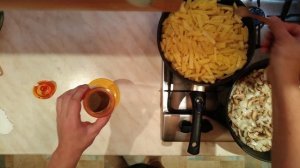 Картошка с шампиньонами