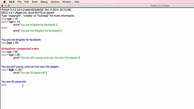3.1 If, Else and Else If Statements - Introduction to Python Programming смотреть онлайн