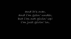 Florence and the machine - Never let me go Lyrics HD
