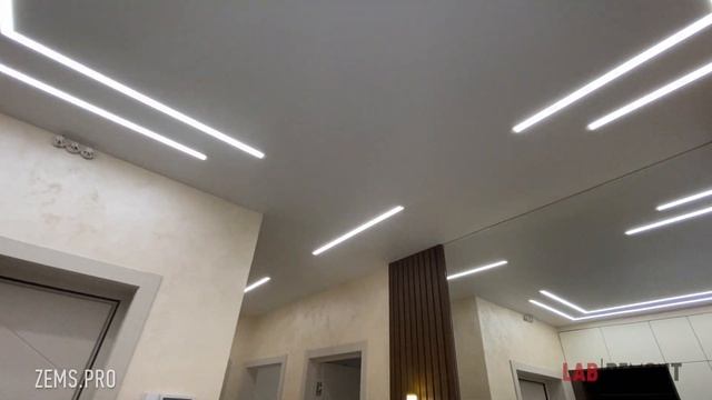 Освещение для натяжных потолков | лучшее решение по освещениею | ремонт квартир москва смотреть онлайн