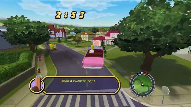 Прохождение игры The Simpsons Hit & Run. Лучшая игра по вселенной Симпсонов. Часть 1.