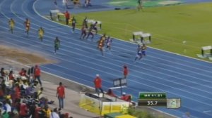 STETHS clips Kingston College in Class 3 Boys 4x100M FINAl in 43.39 Champs 2016