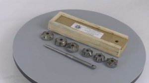 Зенковки (шарошки) для седел клапанов ВАЗ 2101-2110 / Нива / ЗМЗ 406 / 8 клапанные, 6 резцов
