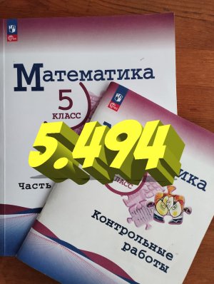 математика 5 класс номер 5.494