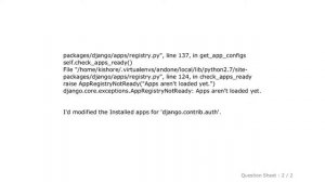 Django : Django upgrading to 1.9 error "AppRegistryNotReady: Apps aren't loaded yet."