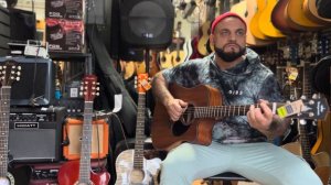 Лучшая трансакустическая гитара Керма бюджетной серии !