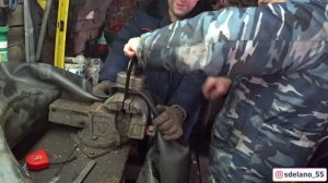 Трактор Т-30А80, ремонт,бортируем колесо, клем камеру