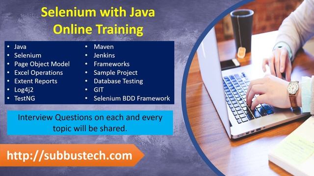 Selenium with Java Online Training смотреть онлайн