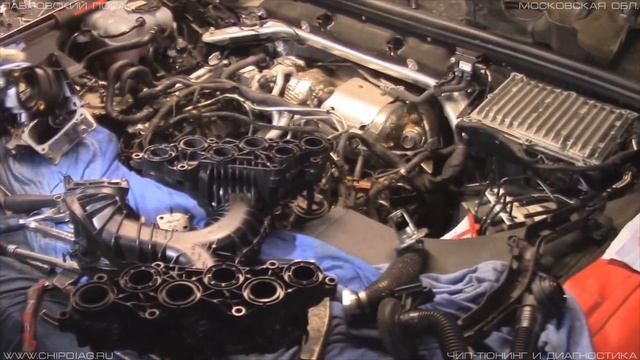 Audi Q7 - 249 сил в стоке, и 310 на чипе смотреть онлайн